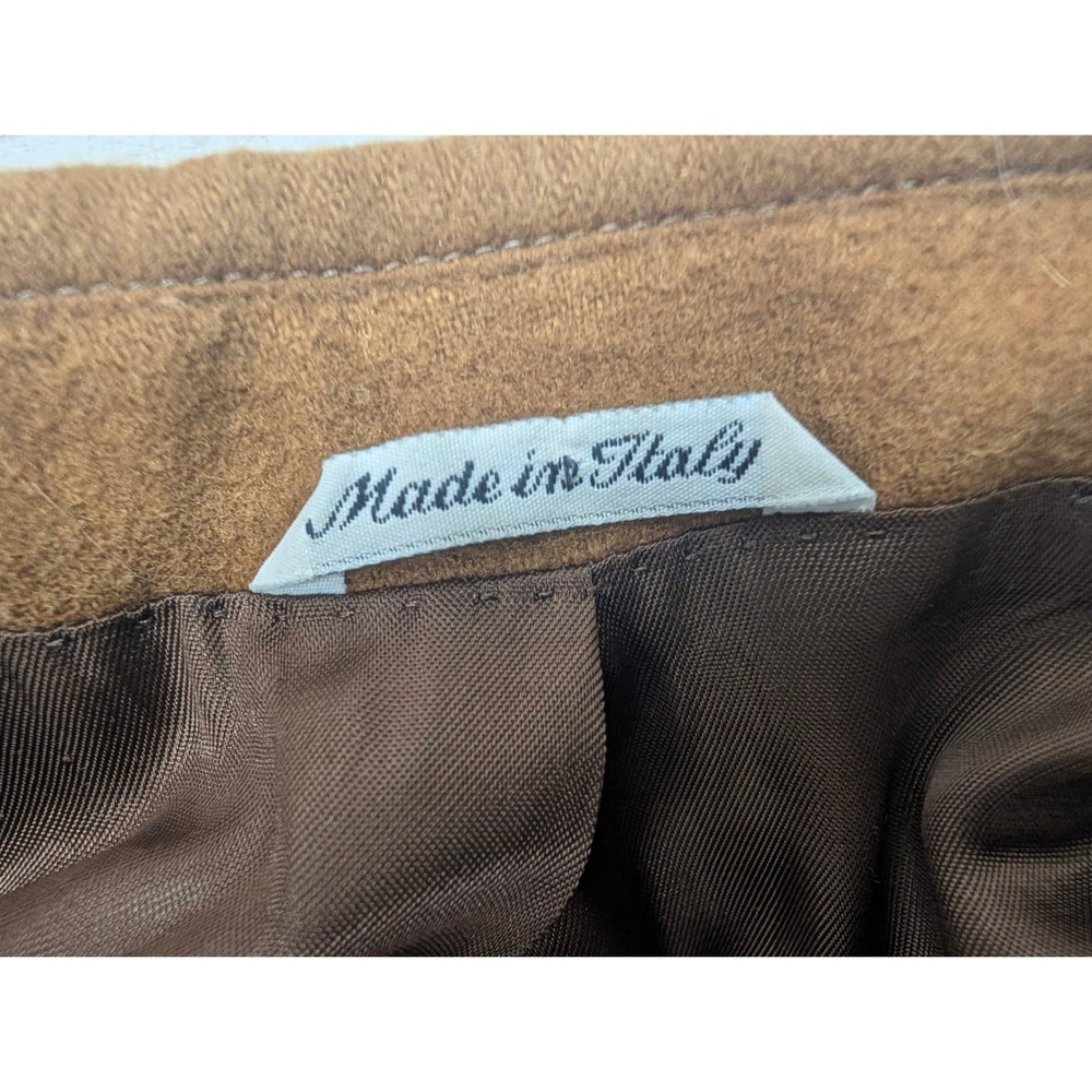 Saks Fifth Avenue Womens Blazer Jacket Cashmere Wool? Italy Classic Brown Large? - Picture 9 of 10